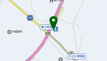 ローソン 野洲御上神社前店の地図画像