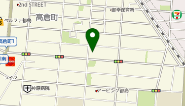 ローソン 御幸町二丁目店の地図画像