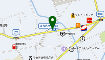 ローソン 湯布院野田店の地図画像