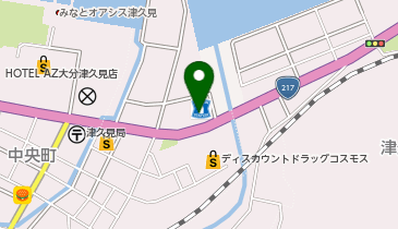 ローソン 津久見高洲町店の地図画像