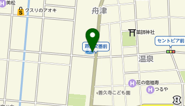 ローソン あわら舟津店の地図画像