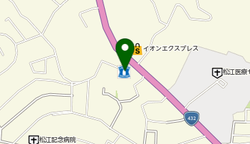 ローソン 松江上乃木二丁目店の地図画像