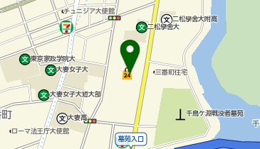 ナチュラルローソン NL千代田三番町店の地図画像