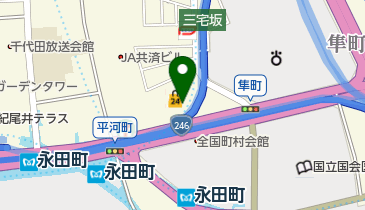 ナチュラルローソン NL平河町森タワー店の地図画像