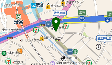 ローソン 渋谷警察署南店の地図画像