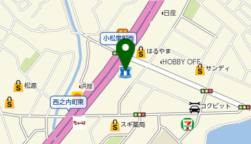 ローソン 岸和田小松里町南店の地図画像