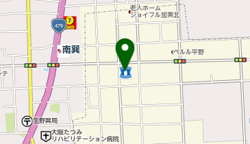 ローソン 加美北一丁目店の地図画像