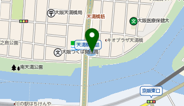 ローソン 天満一丁目店の地図画像