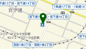 ローソン 旭川宮下通十五丁目店の地図画像