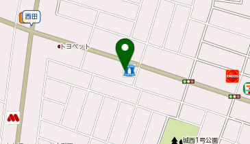ローソン 山形城西町五丁目店の地図画像
