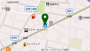 ローソン 姫島五丁目店の地図画像