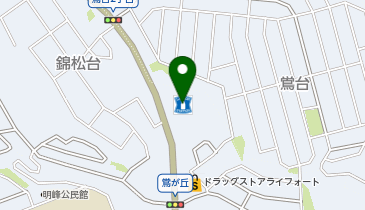 ローソン 川西錦松台店の地図画像