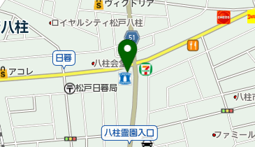 ローソン 松戸日暮店の地図画像