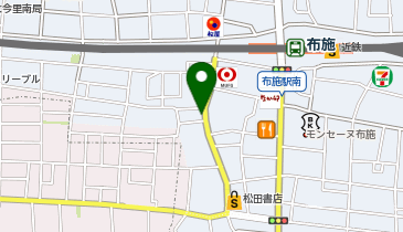 ローソン 東大阪足代一丁目店の地図画像