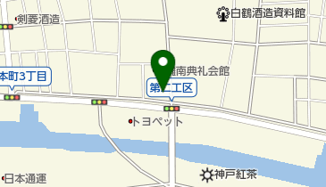 ローソン 神戸御影本町一丁目店の地図画像