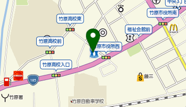 ローソン 竹原中央五丁目店の地図画像