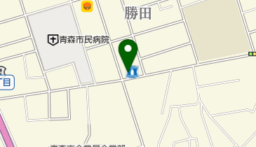 ローソン 青森勝田店の地図画像