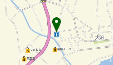 ローソン 山田町大沢店の地図画像