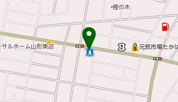 ローソン 山形上町店の地図画像