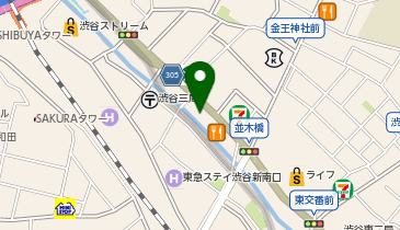 ローソン 渋谷三丁目明治通り店の地図画像