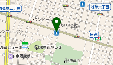 ローソン H浅草観音店の地図画像