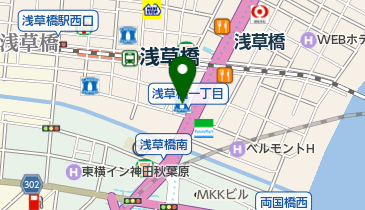 ローソン 浅草橋駅前店の地図画像