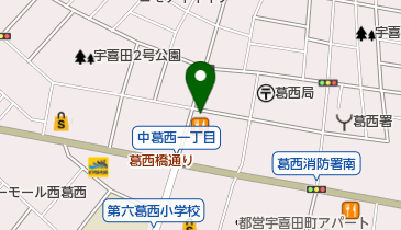 ローソン 中葛西一丁目店の地図画像