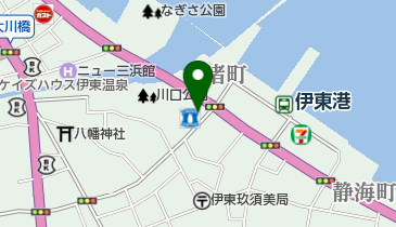 ローソン 伊東渚町店の地図画像