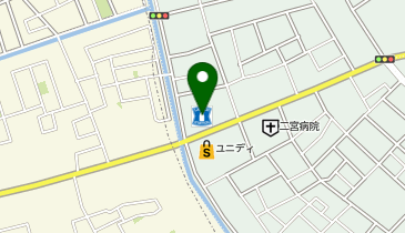 ローソン 草加新栄道上店の地図画像