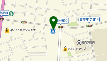 ローソン 函館亀田本町店の地図画像