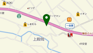 ローソン 飯田バイパス店の地図画像