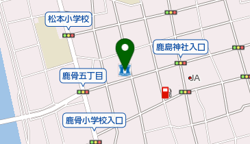 ローソン 鹿骨五丁目店の地図画像