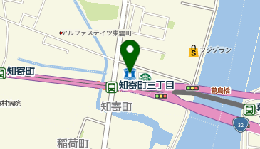 ローソン 高知知寄町店の地図画像