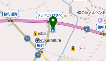 ローソン 小矢部桜町店の地図画像