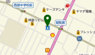 ローソン 高岡美幸町店の地図画像