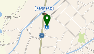 ローソン 糟屋久山店の地図画像