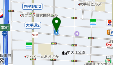 ローソン 大手通二丁目店の地図画像