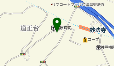 ローソン 神戸妙法寺荒打店の地図画像