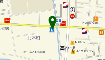 ローソン 高知北本町四丁目店の地図画像