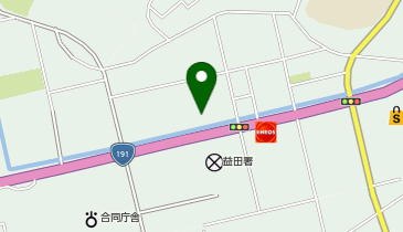 ローソン 益田東町店の地図画像