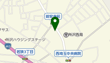 ローソン 所沢若狭三丁目店の地図画像