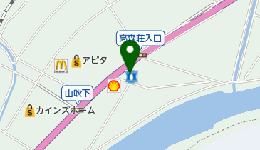 ローソン 高森町店の地図画像