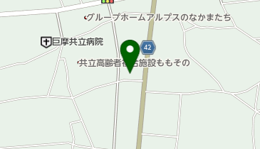 ローソン 南アルプス桃園北店の地図画像