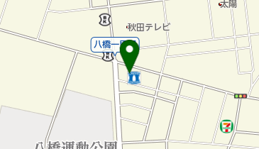 ローソン 秋田山王けやき通店の地図画像