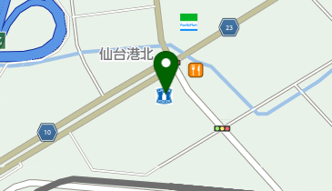 ローソン 仙台中野店の地図画像