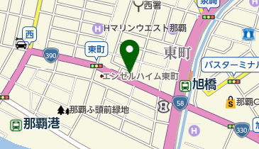 ローソン 那覇東町店の地図画像