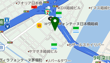 ローソン 日本橋箱崎店の地図画像