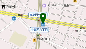 ローソン 葛西環七通り店の地図画像