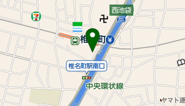 ローソン 椎名町駅前店の地図画像