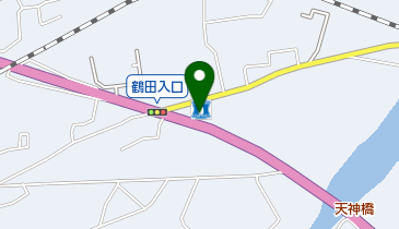 ローソン 由布挾間店の地図画像